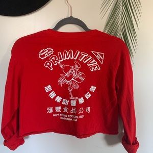 Primitive long sleeve cropped